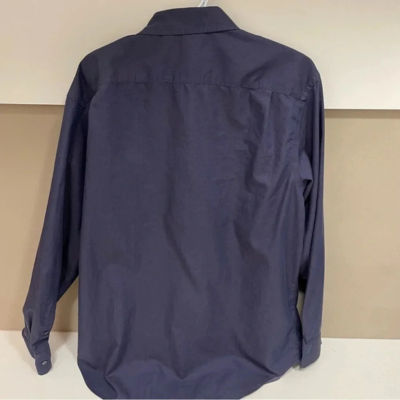 Banana Republic Men’s XL V-neck Sweater and Button Up Shirt - Picture 8 of 9